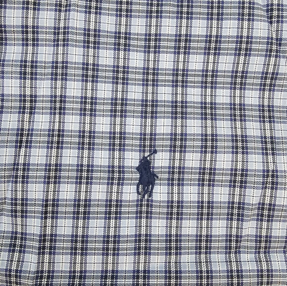 NWOT POLO RALPH LAUREN Plaid Button Down Mens Large - Picture 2 of 4